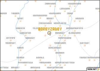 map of Boreyzadey