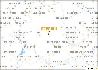 map of Börfink