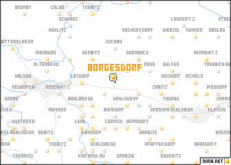 map of Borgesdorf