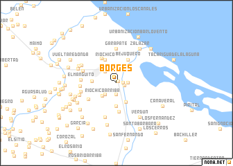map of Borges