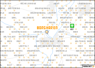 map of Borgharen