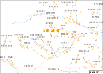 map of Borgkai