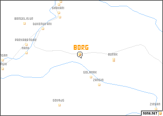 map of Borg