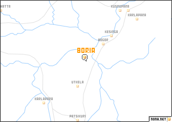 map of Boria