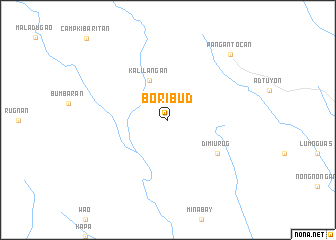 map of Boribud