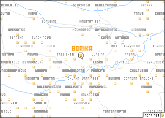 map of Borika