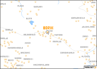 map of Borik