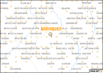 map of Borinquen