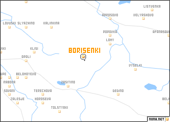 map of Borisenki