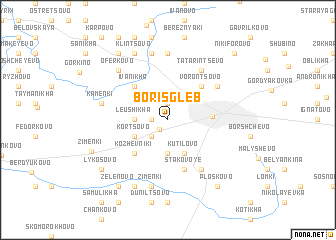 map of Boris Gleb