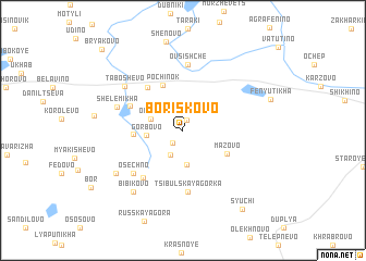 map of Boriskovo