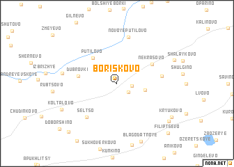 map of Boriskovo