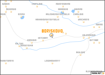 map of Boriskovo