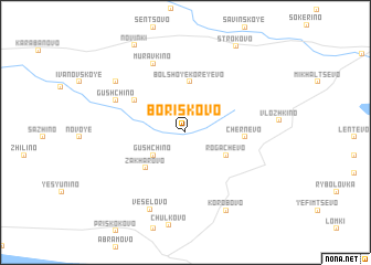 map of Boriskovo