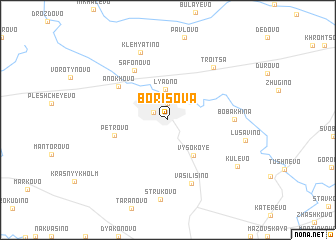 map of Borisova