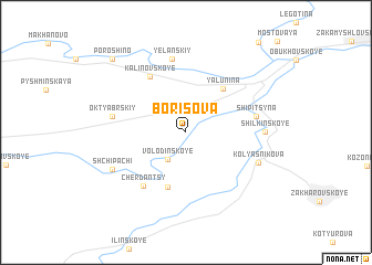 map of Borisova