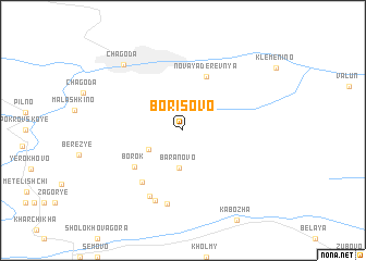 map of Borisovo