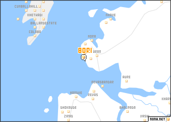 map of Bori