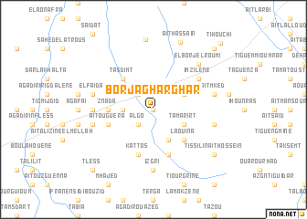 map of Borj Agharghar