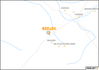 map of Borjak