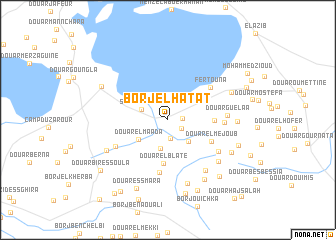 map of Borj el Hatat