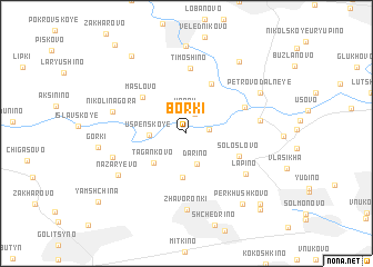 map of Borki