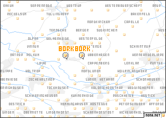 map of Bork