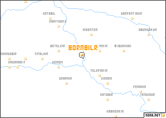 map of Bornbilr