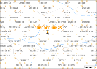 map of Born-de-Champs