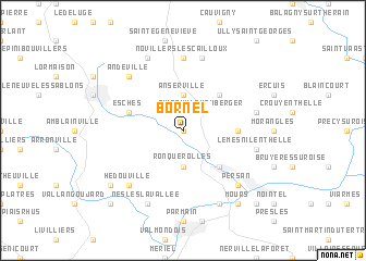 map of Bornel