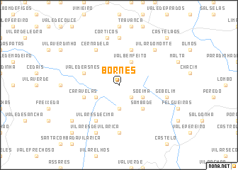 map of Bornes