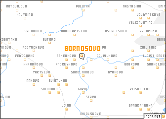 map of Bornosovo