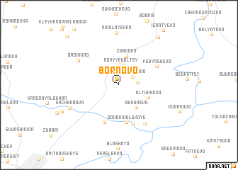 map of Bornovo