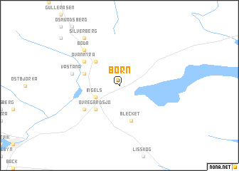 map of Born