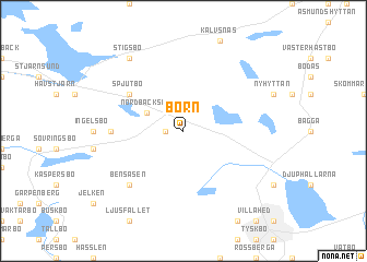 map of Born
