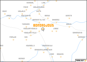 map of Boro Adjous