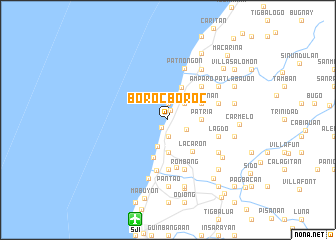 map of Borocboroc
