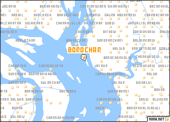 map of Boro Char