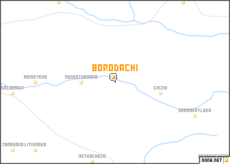 map of Borodachi