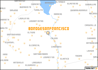 map of Boro de San Francisco