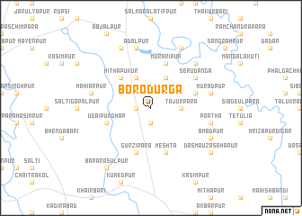 map of Borodurga