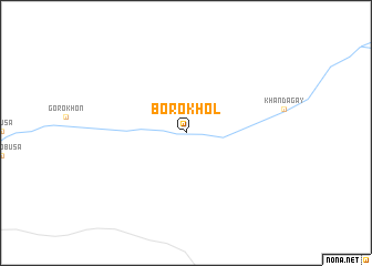 map of Borokhol