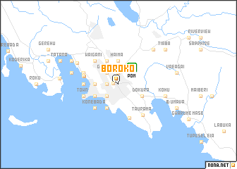 map of Boroko