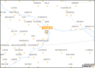 map of Borok