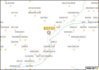 map of Borok