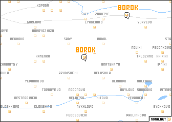 map of Borok