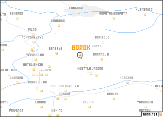 map of Borok