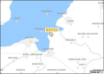 map of Borok