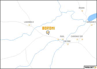 map of Borom I