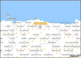 map of Boronas